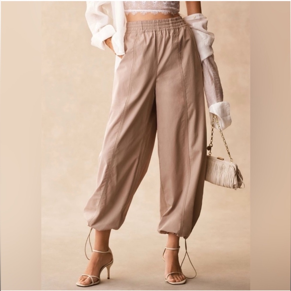 AGOLDE The‎ Dakota Track Pant in Truffle Size Medium streetwear utility